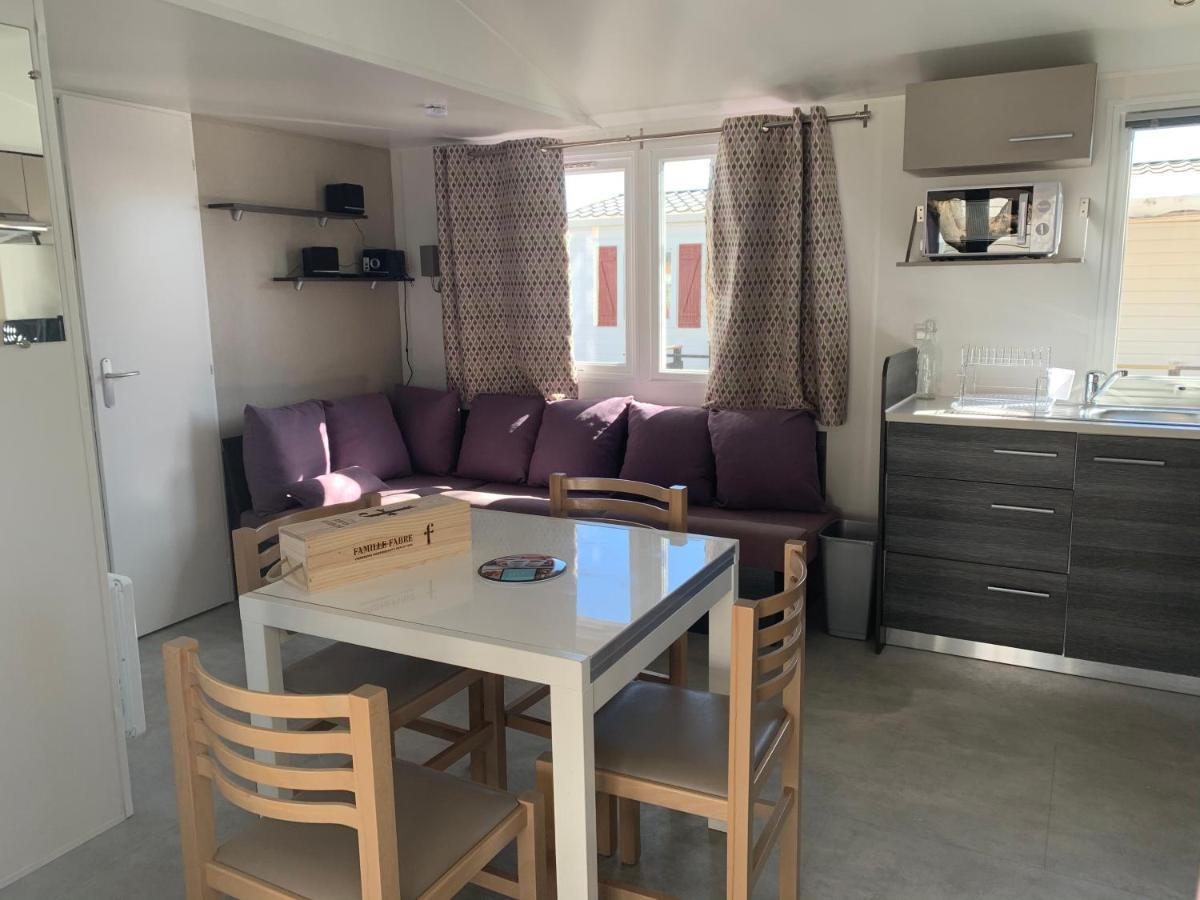 Mobilhome Vias Plage Dans Camping Ngoại thất bức ảnh