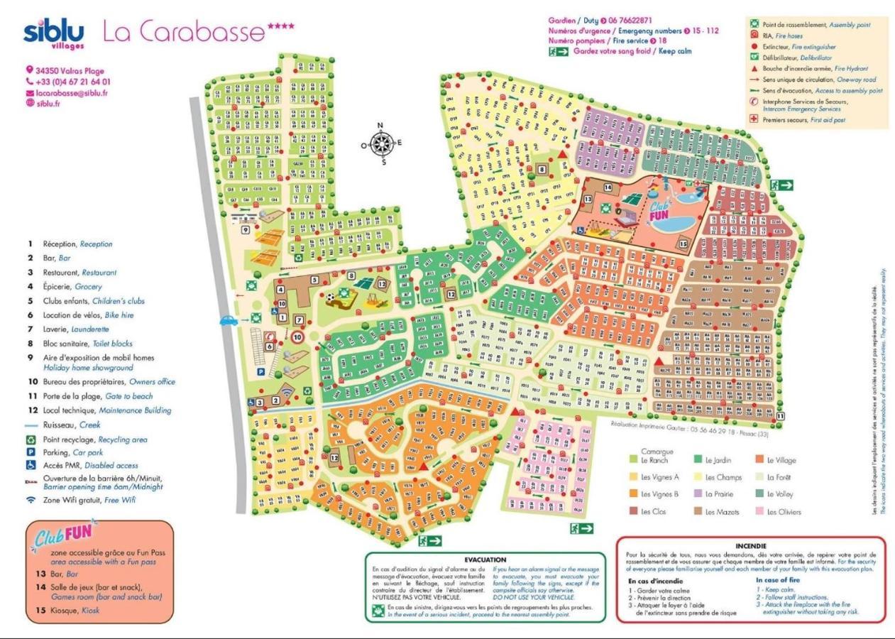 Mobilhome Vias Plage Dans Camping Ngoại thất bức ảnh