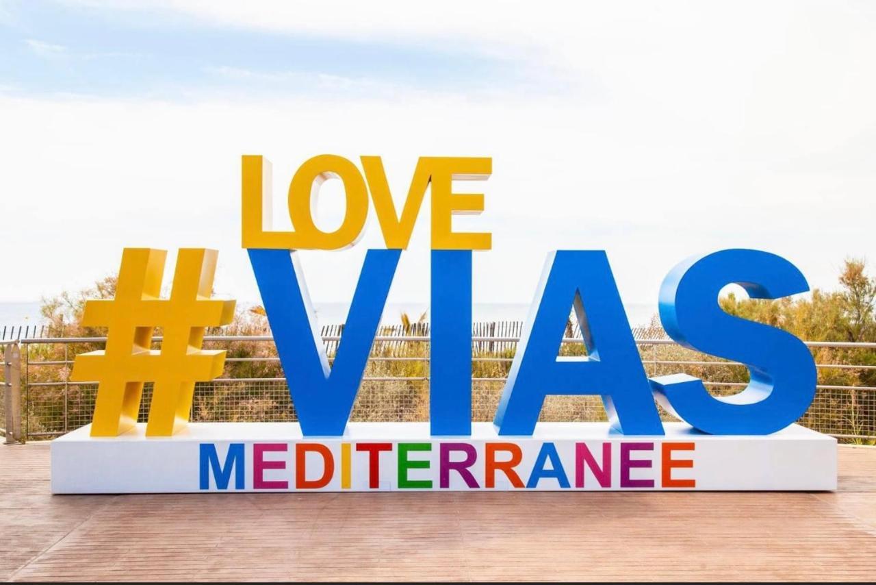 Mobilhome Vias Plage Dans Camping Ngoại thất bức ảnh