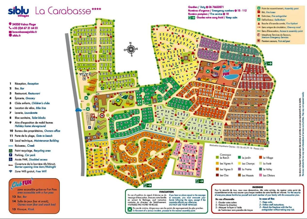 Mobilhome Vias Plage Dans Camping Ngoại thất bức ảnh